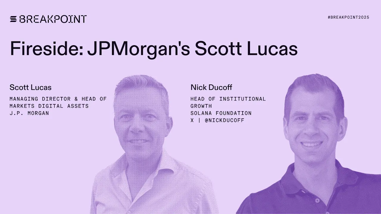 Fireside: JPMorgan's Scott Lucas