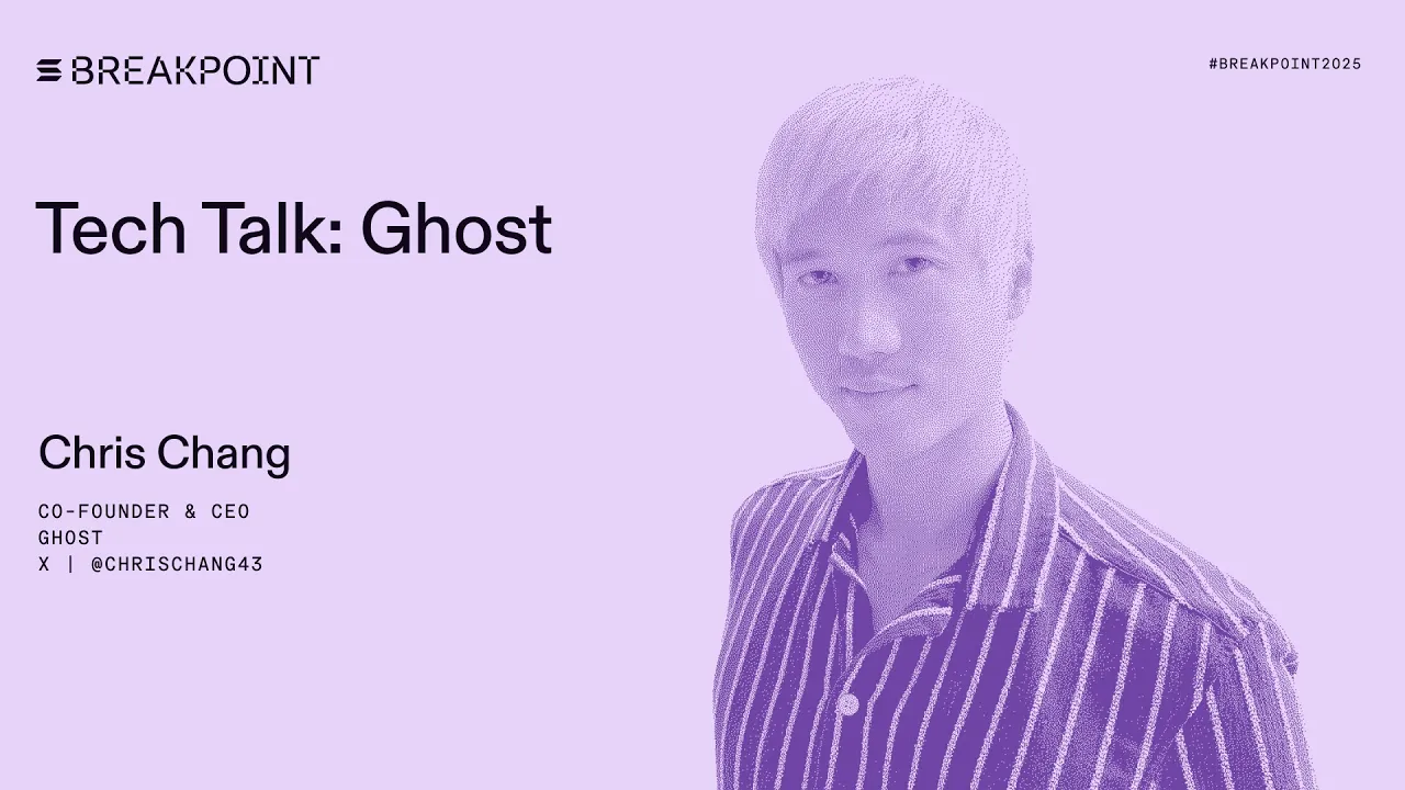 Tech Talk: Ghost (Chris Chang)